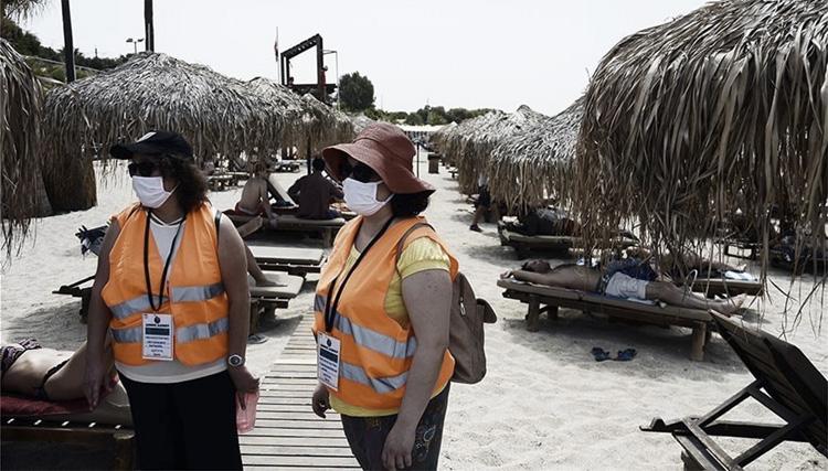 В Греции в период ограничений из-за коронавируса открыли пляжи