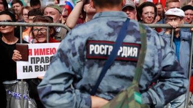 Около половины россиян ожидают массовых протестов в связи тяжелой экономической ситуацией из-за коронавируса