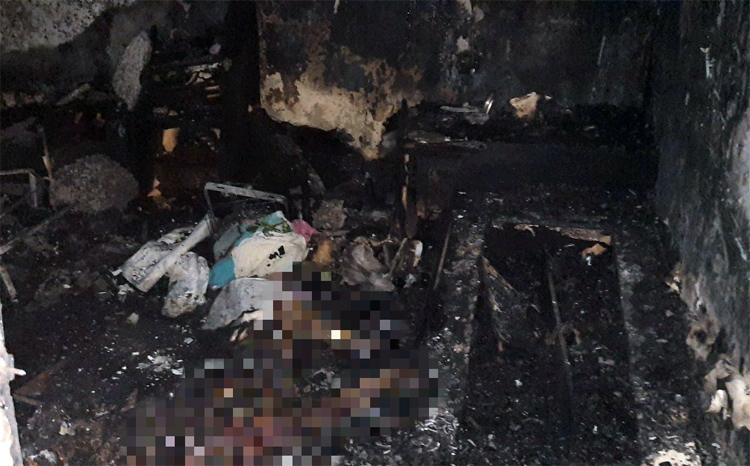 В пожаре на Комсомольской в Балаково погибла одинокая женщина