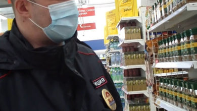 Пойманного в «Светофоре» балаковца без маски оштрафовали на 7500 рублей