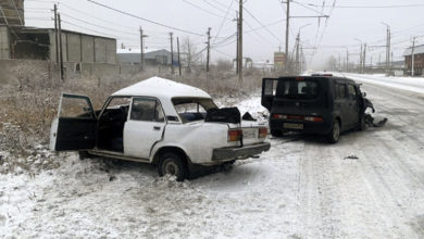 Зимняя резина ДТП не помеха на Транспортной в Балаково произошла авария с пострадавшими