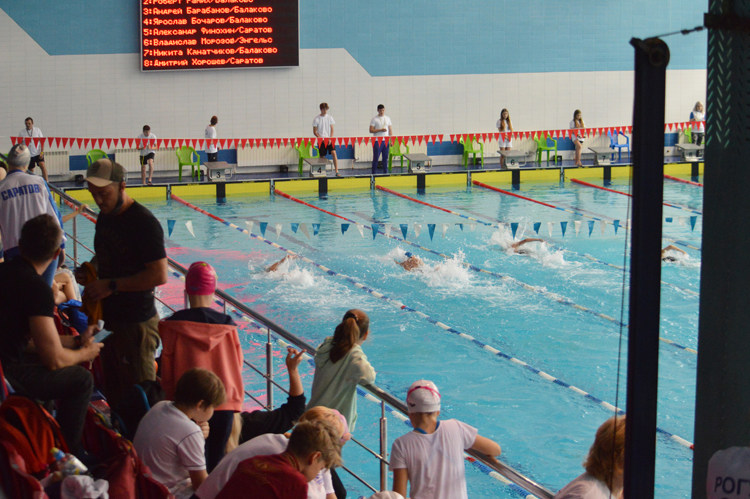 Балаковцы заняли призовые места в областных соревнованиях по плаванию
