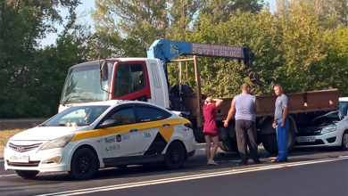 Грузовик между двумя Hyundai: рядом с Балаково произошло тройное ДТП