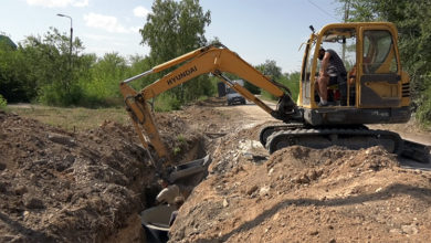 В селе Хлебновка завершается строительство водопровода