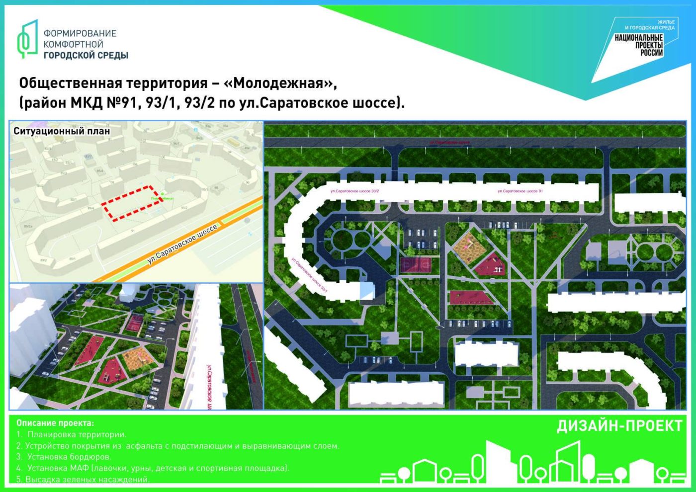 Нац проект благоустройство городской среды